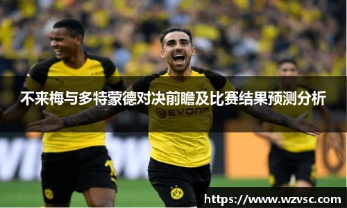 不来梅与多特蒙德对决前瞻及比赛结果预测分析
